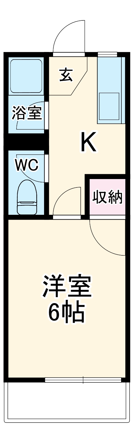 コーポ土屋の間取り