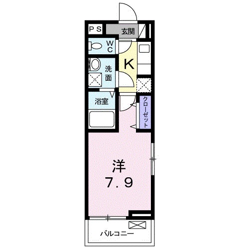 ソリヤ エスティⅡの間取り