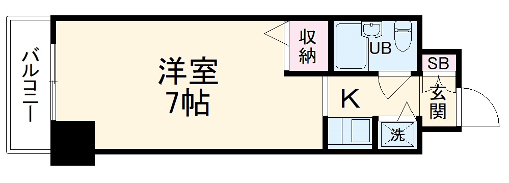 ジョイフル川崎弐番館の間取り