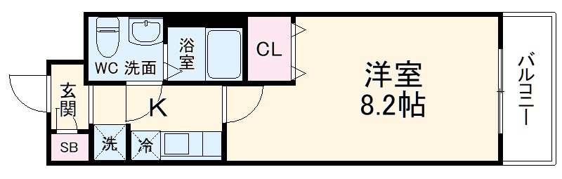 アルファコート西川口22の間取り