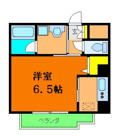 アスヴェル京都西京極の間取り