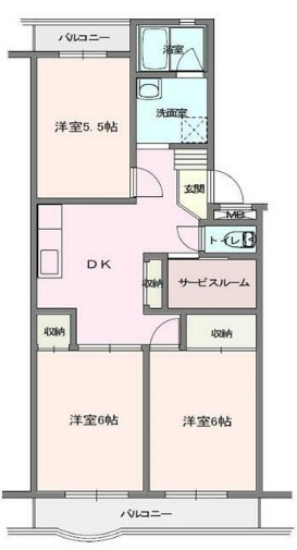 リヴェールの間取り