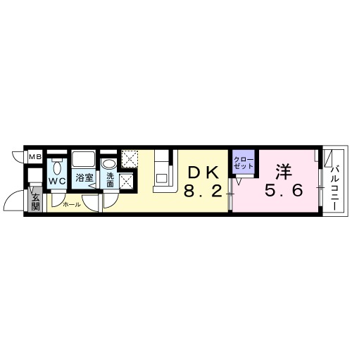 ベルフラワー恋ヶ窪の間取り