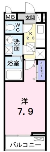 グレイスフルハイツ・Ⅰの間取り