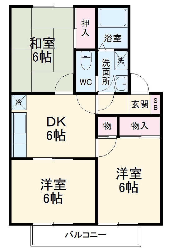 La・ルミエールの間取り