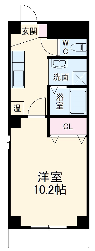 第2ステュディオ大曽根の間取り