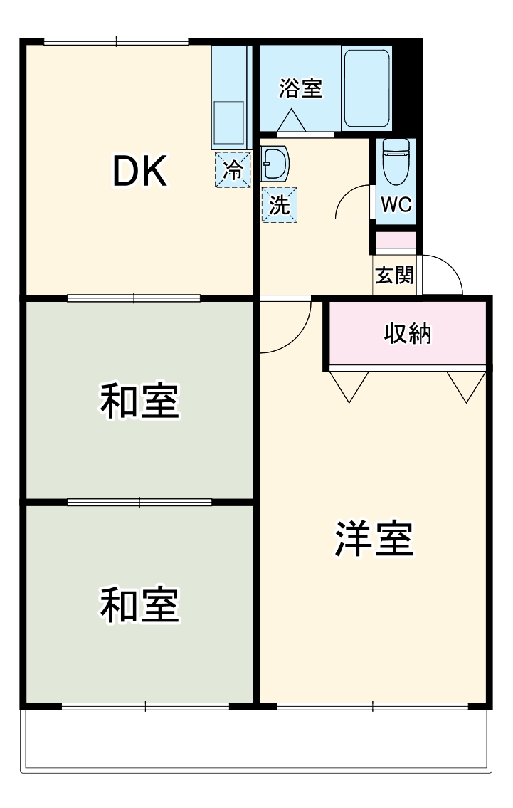 レジオン松戸の間取り
