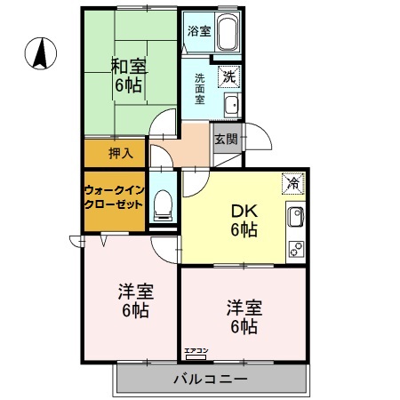 ウエストシティ IIIの間取り