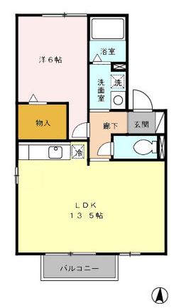 スプリングフィールドの間取り