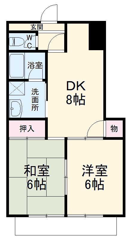 ほら貝ビレッジの間取り