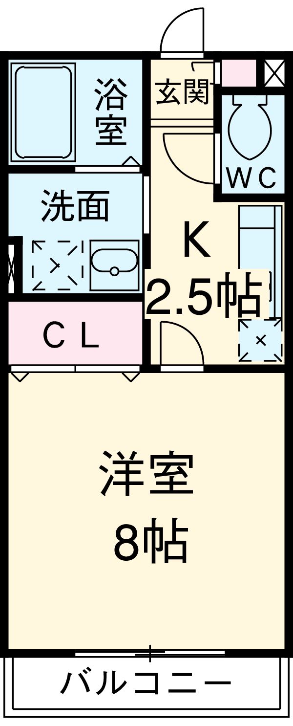 レネット桜台の間取り