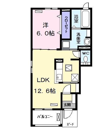 シエル・エトワールⅡの間取り