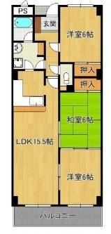 セルサス和泉の間取り