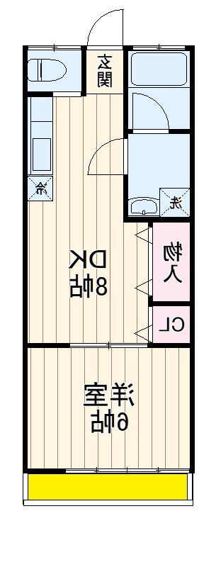 第1石井コーポの間取り