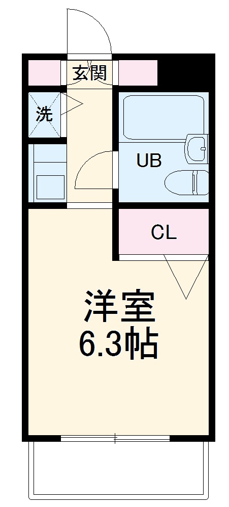 リライア百合ヶ丘の間取り