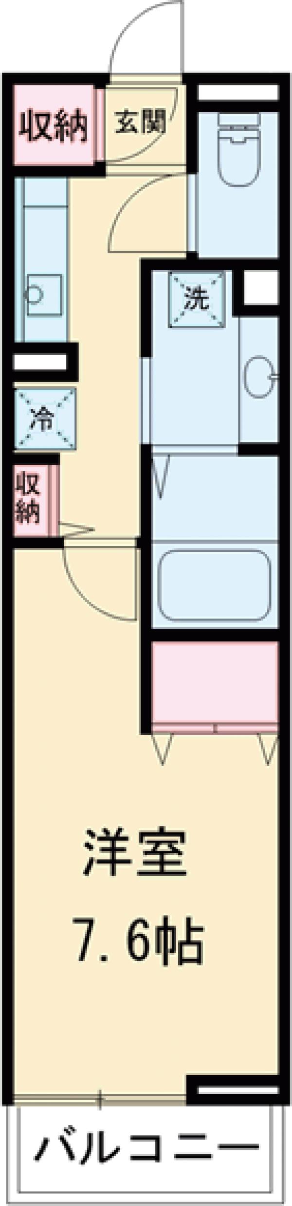 グレーヌメゾンの間取り