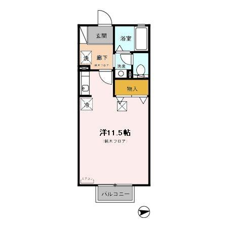 M Stage Sae(エムステージサエ)の間取り