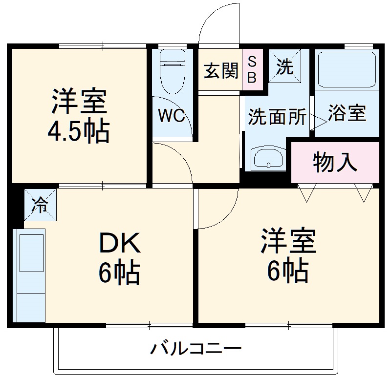 ダイナスティの間取り