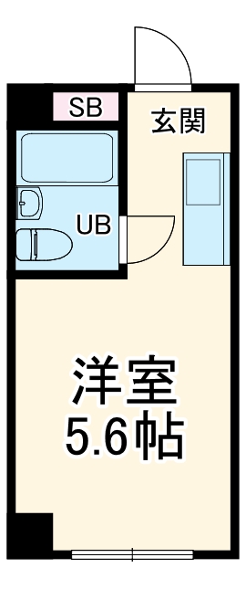 Mマンションの間取り