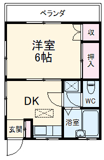 ハイツエンゼルの間取り