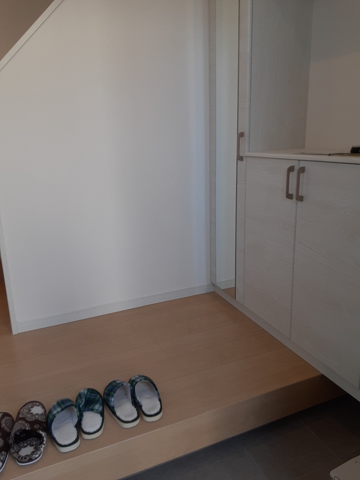 8/22 玄関