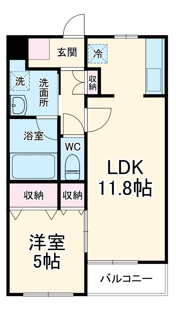 エバーグリーンの間取り