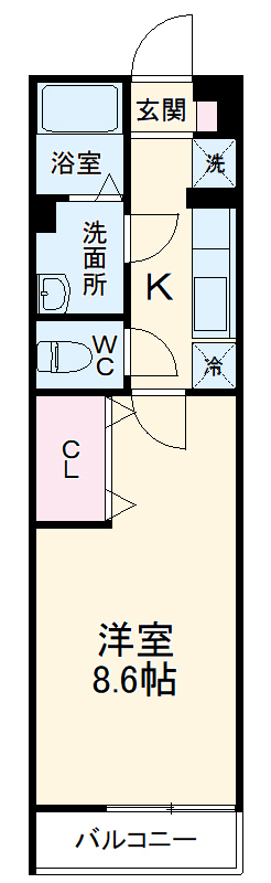 ルウナの間取り