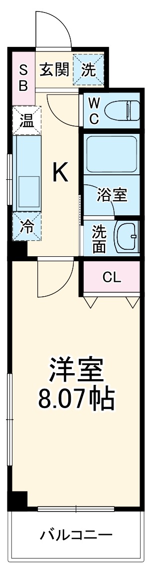 サンイング北松戸の間取り