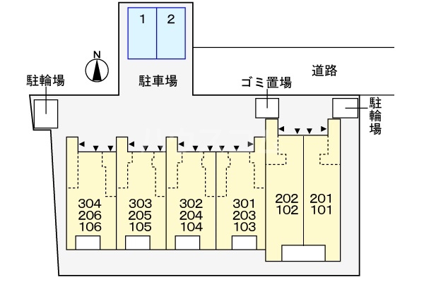 16/26 駐車場