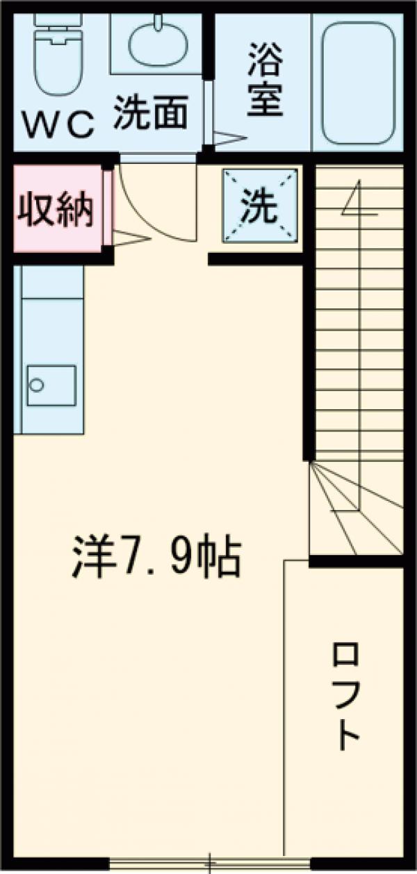 エフプレスト日吉町の間取り