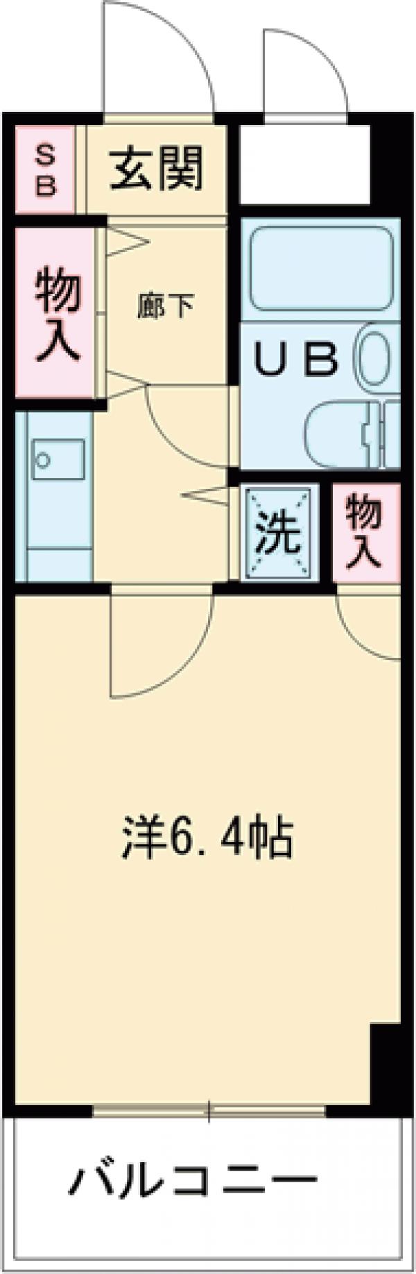 ライオンズマンション八王子第3の間取り