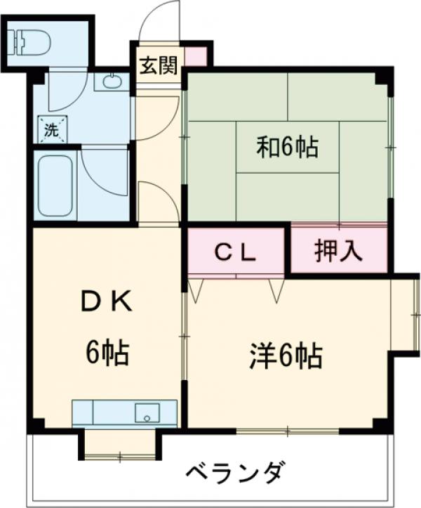 コスモプラザの間取り