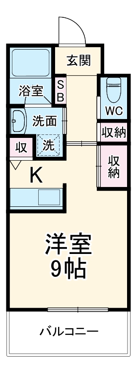 コートウィッシュの間取り