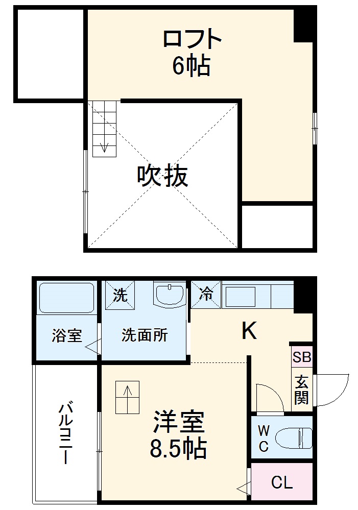 エリュートの間取り