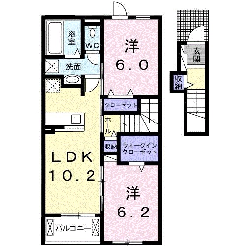 サンシャインの間取り