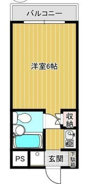 南本郷町Aハウスの間取り