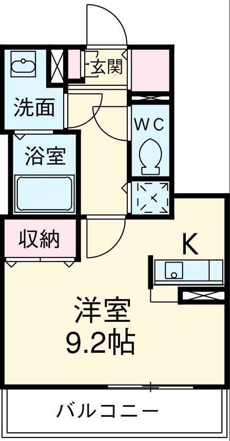 シャンテボナールの間取り