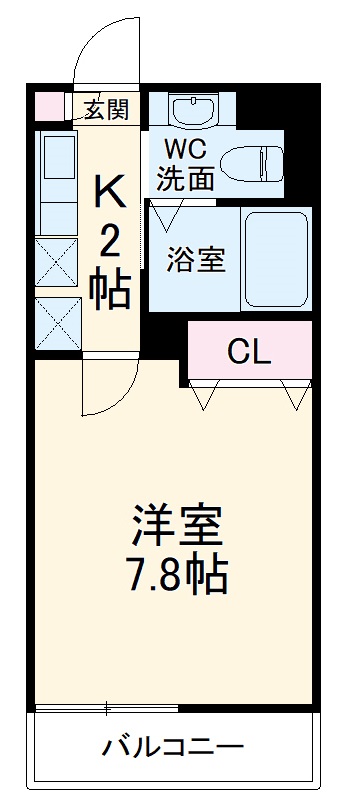 パルコート宮崎台の間取り