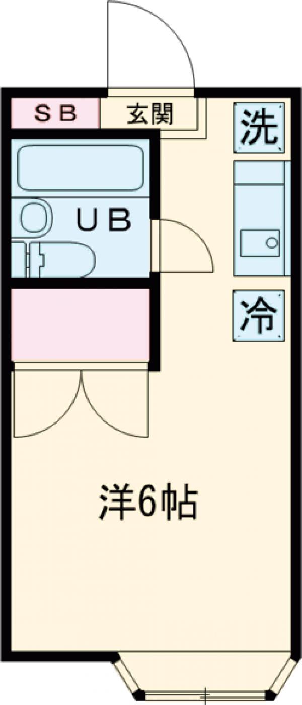 ベルシオン目白の間取り
