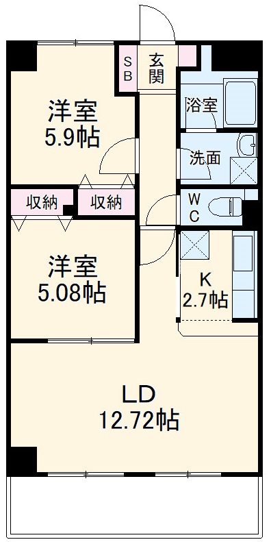 リア・コンフォートの間取り