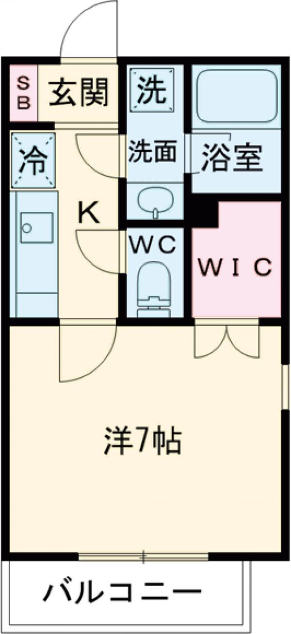 ソフィア小竹向原・101号室の間取り