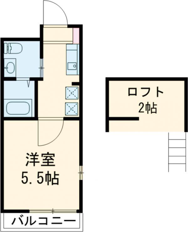 フォルジュロン プレリの間取り