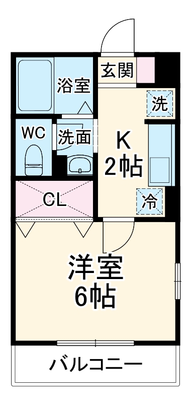 ＣＯＭＦＯＲＴⅡの間取り