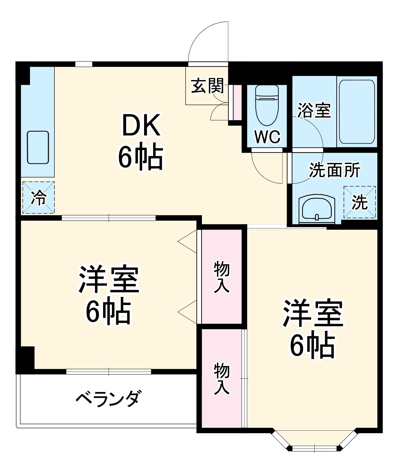 ガーデンコート浦安の間取り