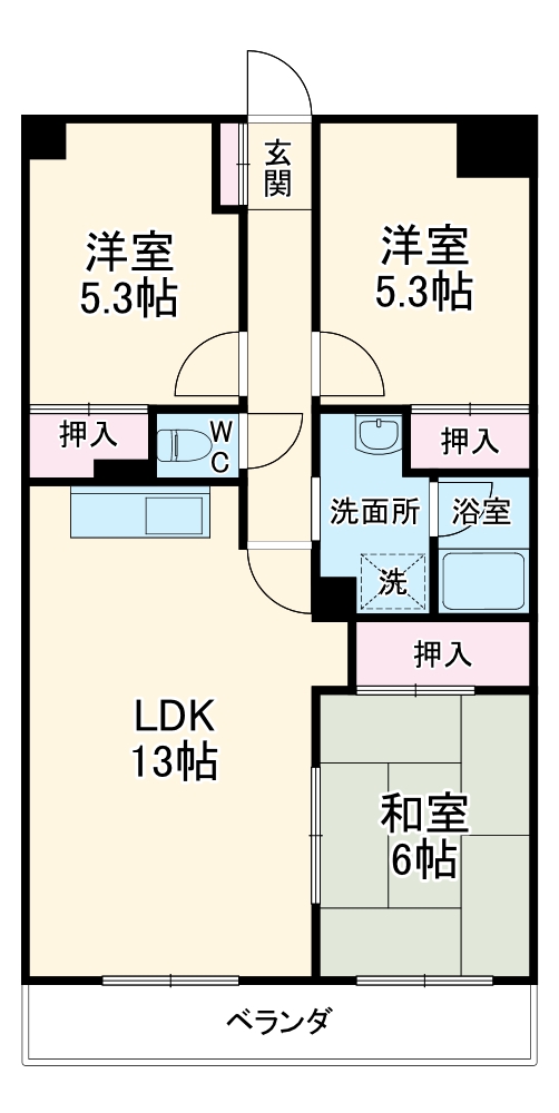プラトゥ・モリの間取り