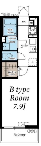 リブリ・エクセル花園の間取り