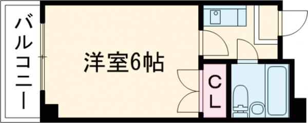 サン・ウエストの間取り