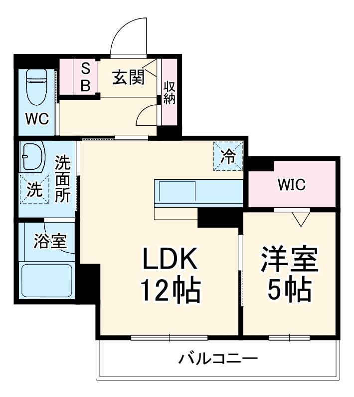 フォーペスカの間取り