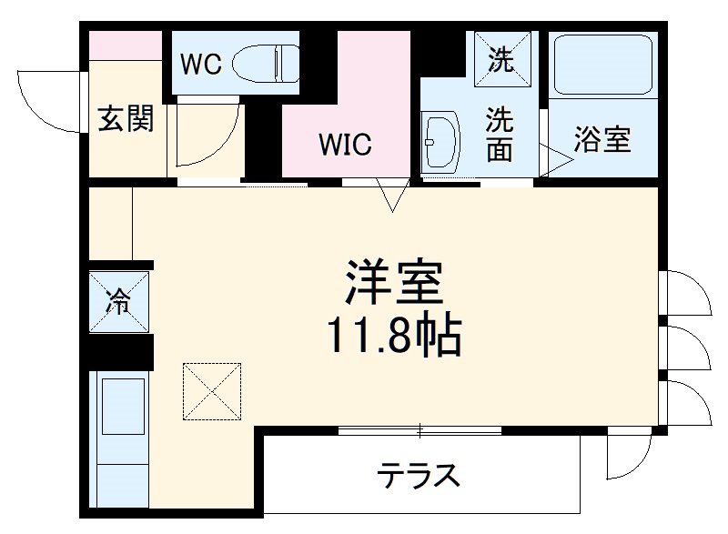 エルミタージュ羽根の間取り