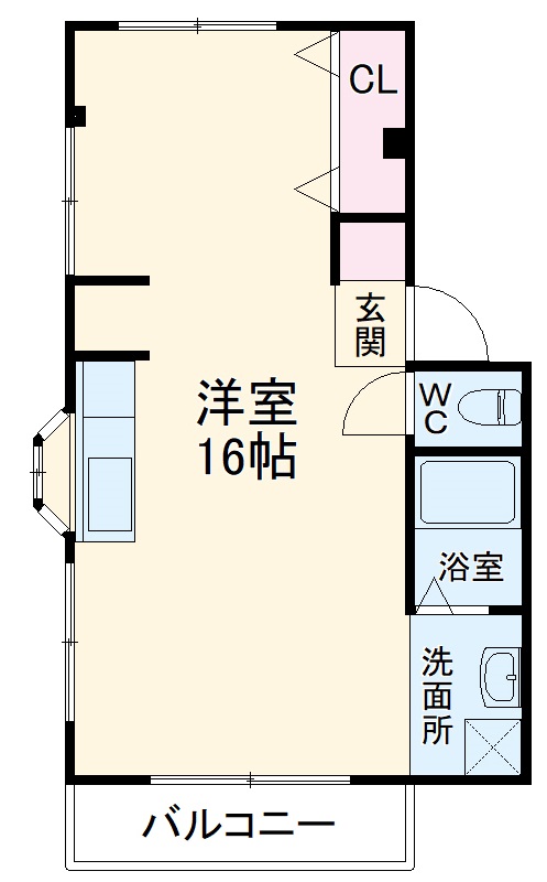 ハイツ今埜の間取り